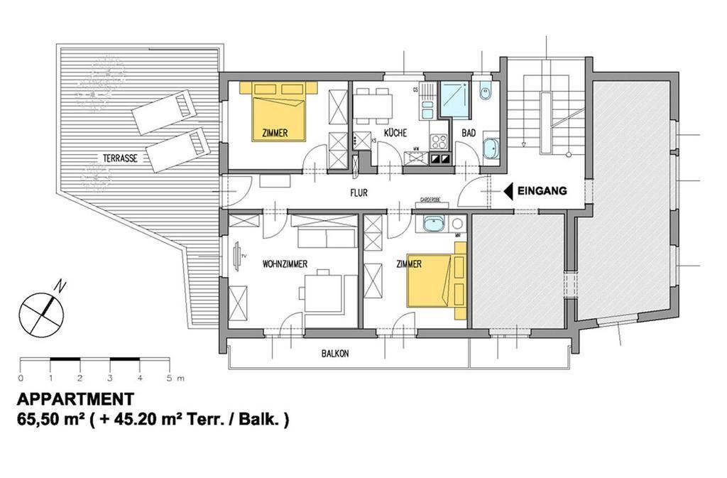 Appartement Dorfplatz Шрунс Номер фото